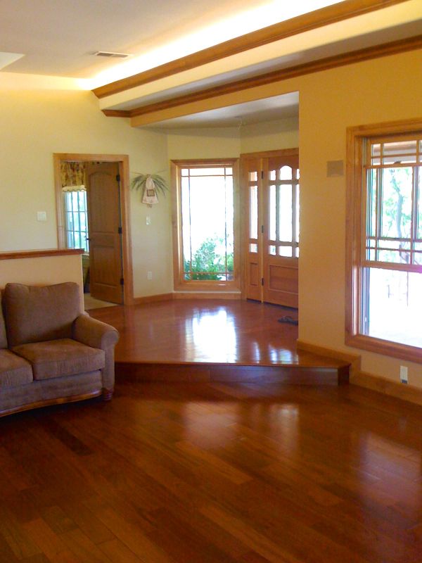 Cherry Floor Installation in Plain City, OH