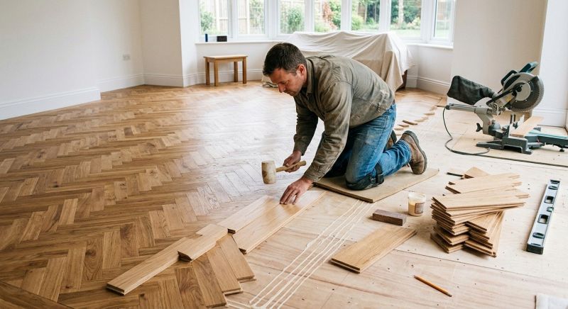 Hardwood Floor Installation in Galena, OH
