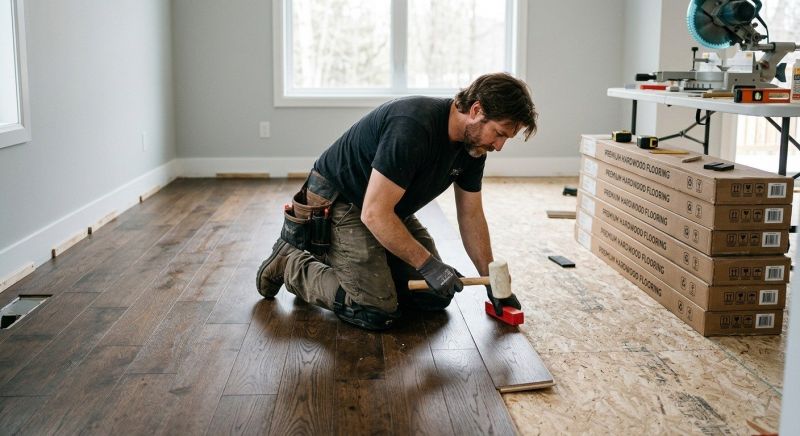 Hardwood Floor Installation in Lewis Center, OH
