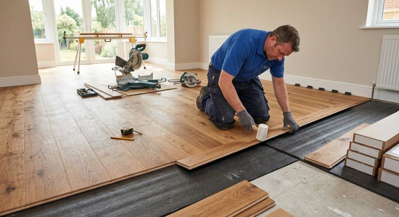 Hardwood Floor Installation in Westerville, OH