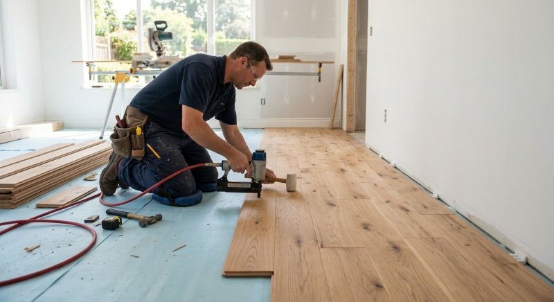 Hardwood Floor Installation in Marengo, OH