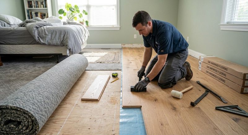 Hardwood Replacement in Grove City, OH