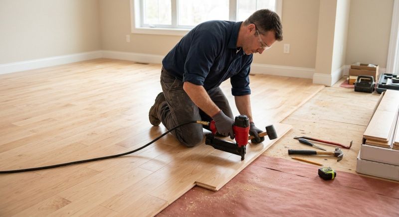 Maple Flooring Installation in Johnstown, OH