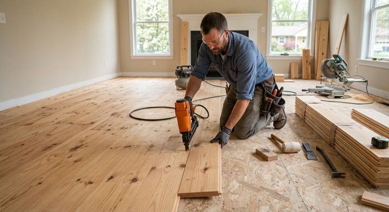 Maple Flooring Installation in Pataskala, OH