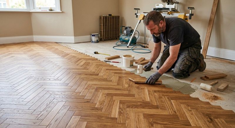 Parquet Flooring Installation in Westerville, OH
