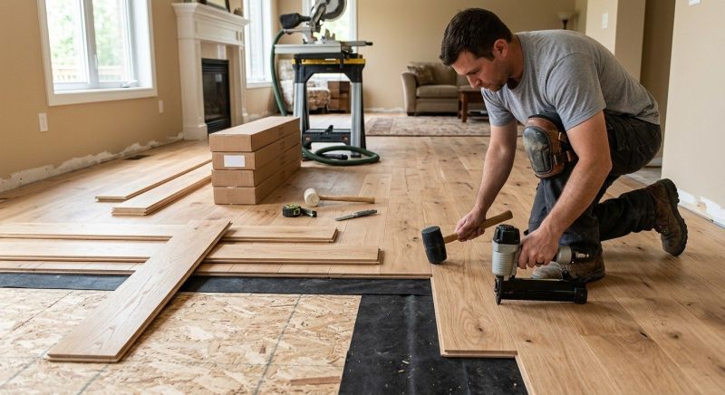 Residential Hardwood Service in Westerville, OH