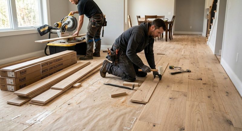 Wood Flooring Installation in Plain City, OH